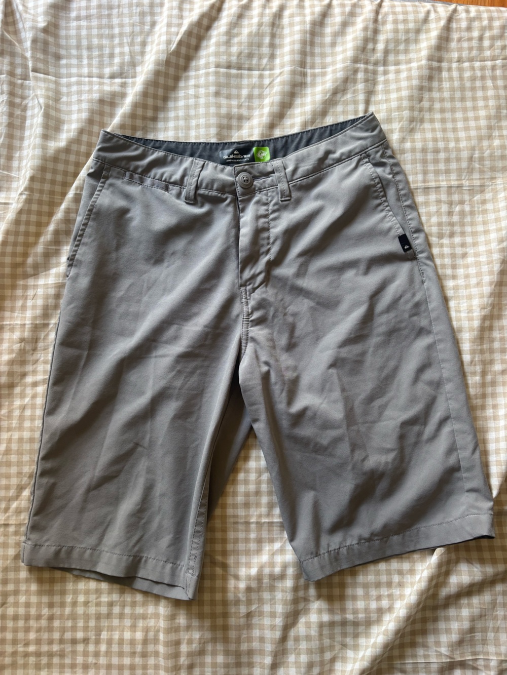 Quiksilver Men's Light Gray Board Shorts